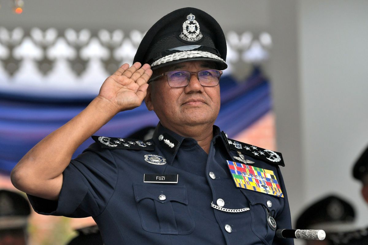 Former Inspector-General of Police Tan Sri Mohamad Fuzi Harun